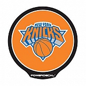 POWERDECAL Decal - New York Knicks Logo Black Plastic 4-1/2 Inch - PWR81001