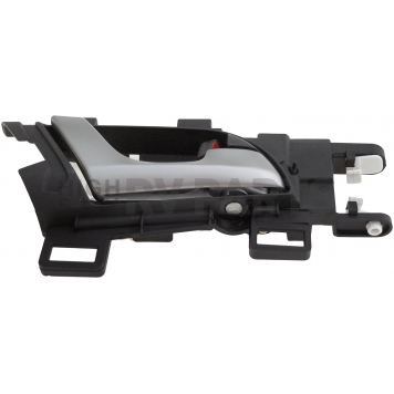 Help! By Dorman Interior Door Handle - Plastic Black Housing With Silver Lever Single - 81906