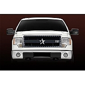 RBP (Rolling Big Power) Grille Insert - Black Powder Coated Stainless Steel Rectangular - 951568