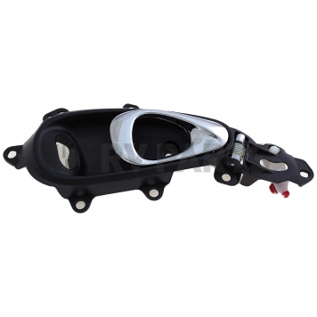 Help! By Dorman Interior Door Handle - Paddle OEM Black Housing With Silver Lever Single - 80946