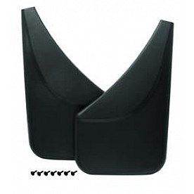 Highland Mud Flap - Black Rubber Set Of 2 - 1105200