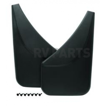 Highland Mud Flap - Black Rubber Set Of 2 - 1105200