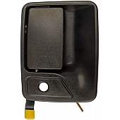 Help! By Dorman Exterior Door Handle - Plastic Black Single - 79307