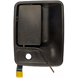 Help! By Dorman Exterior Door Handle - Plastic Black Single - 79307