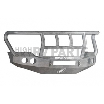 Road Armor Bumper Stealth Titan II 1-Piece Design Steel Natural - 61102ZNW