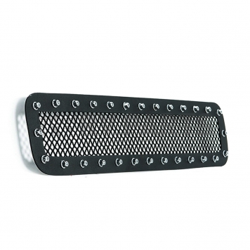 Paramount Automotive Bumper Grille Insert Wire Mesh Style Powder Coated Black Stainless Steel - 460743-1