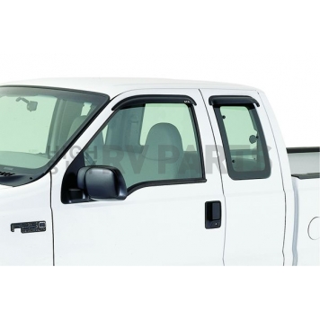 GT Styling Rainguard - Smoke Plastic Set Of 2 - 40130-3