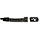 Help! By Dorman Exterior Door Handle - Plastic Black Single - 80258