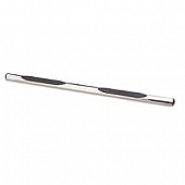 Lund International Nerf Bar 4 Inch Stainless Steel Oval - 23573964