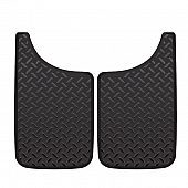 Plasticolor Mud Flap Fiberglass Reinforced Set Of 2 - 000548R01