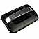 Help! By Dorman Exterior Door Handle - Plastic Silver Insert With Black Trim Single - 80198