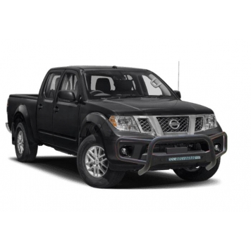 Black Horse Offroad Bull Bar Tube 3 Inch Black Powder Coated Steel - BFRN10-4