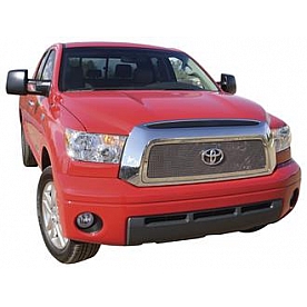 T-Rex Truck Products Grille Insert - Mesh Trapezoid Polished Stainless Steel - 54959