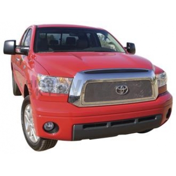T-Rex Truck Products Grille Insert - Mesh Trapezoid Polished Stainless Steel - 54959