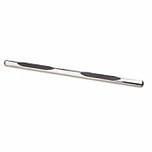 Lund International Nerf Bar 4 Inch Stainless Steel Oval - 23578333