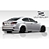 Extreme Dimensions Air Dam Rear Lip Fiberglass Reinforced Plastics Primered Black - 108674