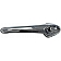 Help! By Dorman Exterior Door Handle - Plastic Silver/ Black Single - 81015