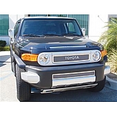 T-Rex Truck Products Grille Insert - Mesh Rectangular Polished Stainless Steel - 54932