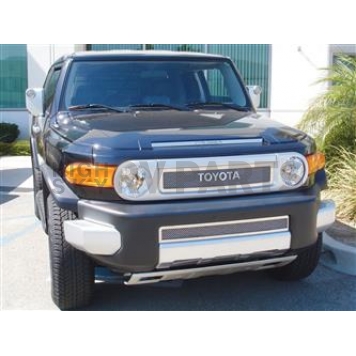 T-Rex Truck Products Grille Insert - Mesh Rectangular Polished Stainless Steel - 54932