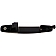 Help! By Dorman Exterior Door Handle - Plastic Black Single - 83861