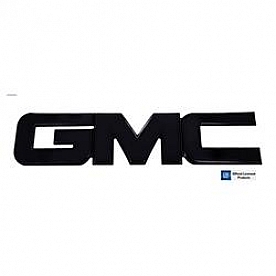 All Sales Emblem - GMC Black Aluminum - 96505KC