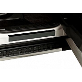 Putco Door Sill Protector - Stainless Steel Black Set Of 2 - 95150BP