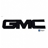 All Sales Emblem - GMC Black Aluminum - 96505KP
