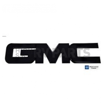 All Sales Emblem - GMC Black Aluminum - 96505KP