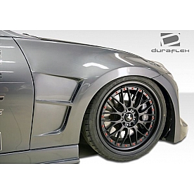 Extreme Dimensions Fender - Fiberglass Black Primered Set Of 2 - 105845