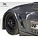 Extreme Dimensions Fender - Fiberglass Black Primered Set Of 2 - 105845