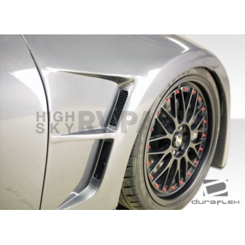 Extreme Dimensions Fender - Fiberglass Black Primered Set Of 2 - 105845-6
