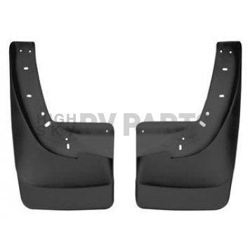 Husky Liner Mud Flap - Black Textured Thermoplastic Olefin Set Of 2 - 57261