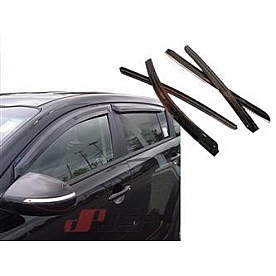 JSP Automotive Rainguard - Smoke PVC Set Of 4 - 218009