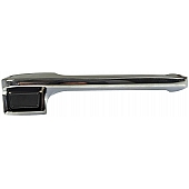 Help! By Dorman Exterior Door Handle - Plastic Silver Single - 77666