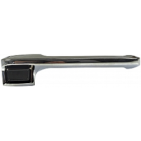 Help! By Dorman Exterior Door Handle - Plastic Silver Single - 77666