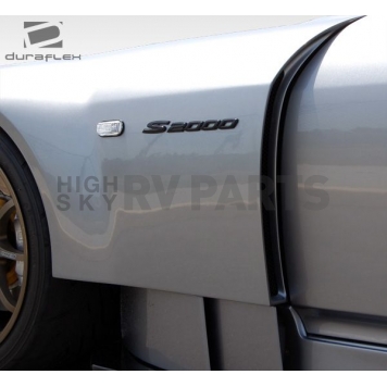 Extreme Dimensions Fender - Fiberglass Black Primered Set Of 2 - 106026