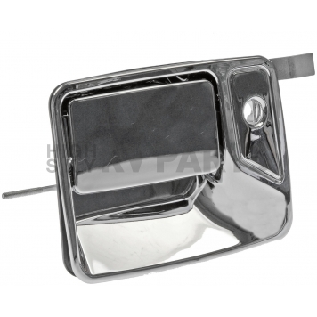 Help! By Dorman Exterior Door Handle - Plastic Silver Single - 91099-2