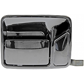 Help! By Dorman Exterior Door Handle - Plastic Silver Single - 91100
