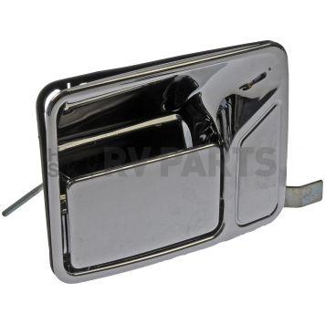Help! By Dorman Exterior Door Handle - Plastic Silver Single - 91100-2