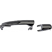 Help! By Dorman Exterior Door Handle - Plastic Silver Single - 91115