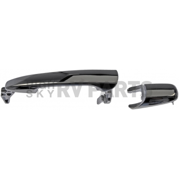Help! By Dorman Exterior Door Handle - Plastic Silver Single - 91115