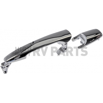Help! By Dorman Exterior Door Handle - Plastic Silver Single - 91115-2