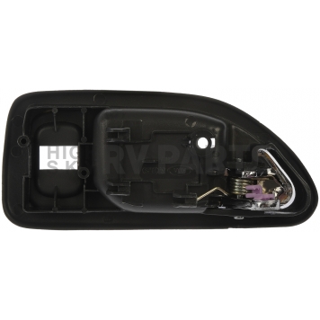 Help! By Dorman Interior Door Handle - Plastic Black Housing With Silver Lever Single - 77715-1