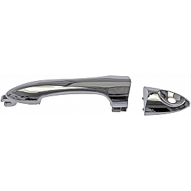 Help! By Dorman Exterior Door Handle - Plastic Silver Single - 91118