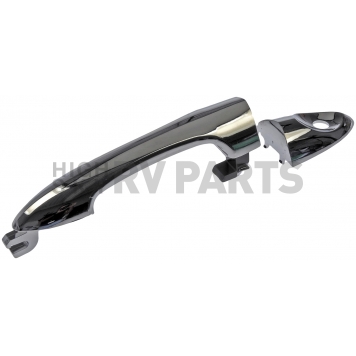 Help! By Dorman Exterior Door Handle - Plastic Silver Single - 91118-2