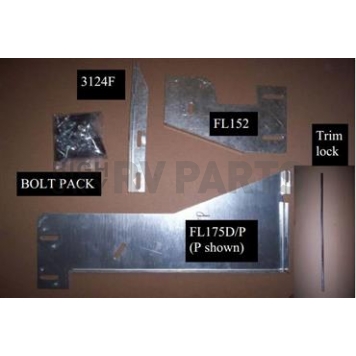 Owens Products Running Board - Box Board Mounting Kit - 101116