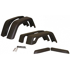Crown Automotive Fender Flare - Plastic Black Set Of 4 - 5525491876