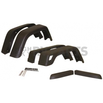 Crown Automotive Fender Flare - Plastic Black Set Of 4 - 5525491876