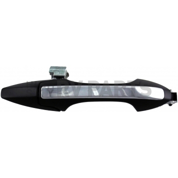 Help! By Dorman Exterior Door Handle - Plastic Silver Lever And Black Housing Single - 81934
