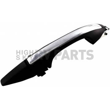 Help! By Dorman Exterior Door Handle - Plastic Silver Lever And Black Housing Single - 81934-2
